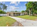 Inviting single-story home features a covered carport and well-maintained lawn and landscaping at 2001 Spooner Dr, Plant City, FL 33563