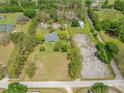 Beautiful acreage featuring mature trees, ready for a new home or equestrian facilities at 12511 Tyler Run Ave, Odessa, FL 33556