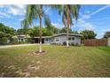 Quaint home featuring a well-kept lawn and striking palm trees that accent the home's curb appeal at 5115 32Nd N Ave, St Petersburg, FL 33710