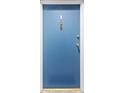 The unit features a blue front door with gold hardware and the unit number 206 at 2314 S Clewis Ct # 106, Tampa, FL 33629