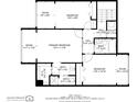Detailed floorplan of a 1949 square foot home, highlighting the layout of the second floor at 4207 Fairway Run, Tampa, FL 33618