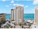 Condominium building at 450 overlooking the ocean with beach access, pool, and parking at 450 S Gulfview Blvd # 802, Clearwater Beach, FL 33767
