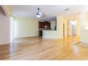 Bright living room showing the natural lighting and open floor plan at 8341 Shallow Creek Ct, New Port Richey, FL 34653