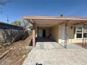 Covered carport provides ample parking with space for storage and protection from the elements at 4911 Largo Ter, New Port Richey, FL 34652