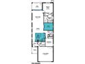 Detailed floor plan showcasing the layout with a kitchen, study, great room, and owner's suite at 11288 Boundless Ter, Venice, FL 34293