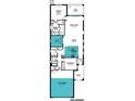 Detailed floor plan showcasing the layout of this home including the lanai, kitchen, and owner's suite at 11290 Boundless Ter, Venice, FL 34293
