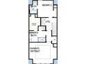 This floor plan shows level three that features the owner's suite, retreat, and bathroom at 2121 1St N Ave, St Petersburg, FL 33713