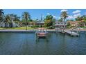 Waterfront home with dock providing easy access to the water for boating and recreation at 2320 Coffee Pot Ne Blvd, St Petersburg, FL 33704