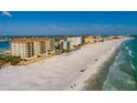 Coastal building located directly on a white sandy beach at 13600 Gulf Blvd # 700A, St Petersburg, FL 33708