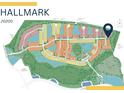 Community map showcasing lot locations, amenities, and nearby roadways at 4650 Blue Star Ct, North Port, FL 34289
