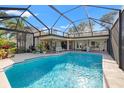 Inviting screened-in pool area, perfect for relaxation and entertainment with ample seating at 7201 15Th Ne Ct, St Petersburg, FL 33702