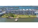 Expansive waterfront condo community with private pier and lush landscaping at 1847 Shore S Dr # 507, South Pasadena, FL 33707
