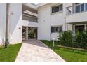 Beautiful walkway that provides access to the units above at 311 Island Way # 101, Clearwater Beach, FL 33767