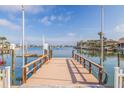Waterfront home featuring a private dock providing access to beautiful open water at 368 41St Ave, St Pete Beach, FL 33706