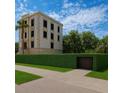 Charming exterior view with a manicured hedge, adding privacy and curb appeal to this distinct property at 3087 Cherry Ln, Clearwater, FL 33759