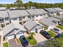 Townhome featuring a private garage, additional parking, and close proximity to community amenities at 11510 Shipwatch Dr # 1375, Largo, FL 33774