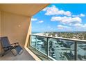 Private balcony with ocean views at 880 Mandalay Ave # N710, Clearwater Beach, FL 33767