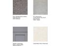 Carpet, tile, cabinet, and counter samples showcasing color and style options at 12414 Gust Ct, Hudson, FL 34669