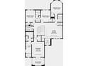 Layout of second floor including game room, primary suite, bedrooms, laundry room and balcony at 3410 Lumber Falls Dr, Plant City, FL 33565