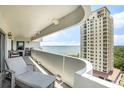 Relax on the condo balcony and enjoy water views in this amazing unit at 4141 Bayshore Blvd # 1204, Tampa, FL 33611