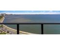 Enjoy scenic waterfront vistas from this luxury condo balcony at 2912 W Santiago St # 1401, Tampa, FL 33629