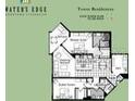 Condo floor plan showing living spaces, Primary suite, guest haven, and more at 331 Cleveland St # 402, Clearwater, FL 33755