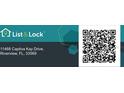 Listing information for 11468 Captiva Kay Drive, Riverview, FL, 33569, including QR code for easy access at 11468 Captiva Kay Dr, Riverview, FL 33569