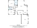 Floorplan showing the layout of the home at 10110 Yacht Club Dr, Treasure Island, FL 33706