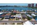 Waterfront home offering stunning views of the surrounding coastal community at 763 182Nd E Ave, Redington Shores, FL 33708
