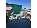 Relaxing balcony area furnished with outdoor seating, perfect for enjoying fresh air at 1799 N Highland Ave # 32, Clearwater, FL 33755