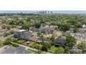 Scenic aerial view showcasing the neighborhood's lush greenery and the Tampa skyline at 807 W Braddock St, Tampa, FL 33603
