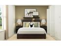 Comfortable bedroom with a cozy bed, stylish decor, and soft lighting, creating a relaxing and inviting atmosphere at 10258 Gentle Rain Dr, Land O Lakes, FL 34638