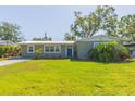 Well-maintained single-story home with lush green lawn and a beautifully landscaped front yard at 4516 S Trask St, Tampa, FL 33611