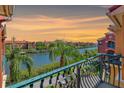 Enjoy stunning water views and breathtaking sunsets from your private balcony at 2746 Via Tivoli # 135A, Clearwater, FL 33764