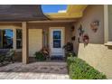 Inviting front entrance featuring a stylish door and decorative accents at 5931 33 N Ave, St Petersburg, FL 33710