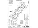 Detailed site plan illustrating the property's boundaries, lot dimensions, and the layout of the home on the land at 29516 Zupetta Ln, Wesley Chapel, FL 33545