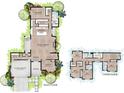 Detailed floor plan showcasing the home's layout, including the Primary suite, kitchen, and living areas at 2867 Sunstream Ln, Clearwater, FL 33759