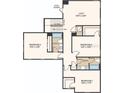 Second floor with loft, three bedrooms and two bathrooms; plenty of private space at 813 Steel Dr, Apollo Beach, FL 33572