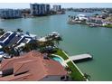 Wonderful waterfront home with a dock, a pool, and stunning water views at 8053 13Th S Ave, St Petersburg, FL 33707