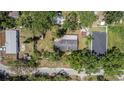 An aerial view showcasing the property layout and surrounding neighborhood at 12302- Pittsfield Ave, Tampa, FL 33624