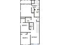 Second floor plan featuring owner's retreat, bath, walk-in closet, utility, 2 bedrooms, and retreat at 10712 Oak Bend Dr, Parrish, FL 34219