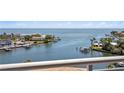 Stunning waterfront view showcasing the calm bay and waterfront homes from a condo balcony at 1325 Snell Isle Ne Blvd # 911, St Petersburg, FL 33704