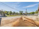 Large stained concrete driveway at 9236 Suncoast Terrace, Hudson, FL 34667