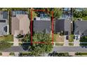 Aerial view of property, showcasing the lot and surrounding neighborhood at 6501 Appaloosa Dr, Tampa, FL 33625