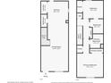 Detailed floorplan showcasing the layout of this two-story townhome at 11357 Stratton Park Dr # 11357, Temple Terrace, FL 33617