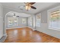 Spacious living room featuring hardwood floors and abundant natural light at 2450 3Rd N Ave, St Petersburg, FL 33713