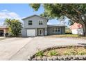 Charming two-story home featuring a well-manicured yard and inviting curb appeal at 8212 Malvern Cir, Tampa, FL 33634