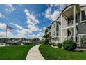 A waterfront condo offers stunning views and manicured landscapes along the dock at 5712 Biscayne Ct # 205, New Port Richey, FL 34652
