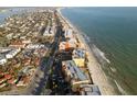 An aerial view showing the beautiful beaches, streetscape, and buildings at 16400 Gulf Blvd # 505, North Redington Beach, FL 33708