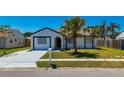 Charming one-story home with a fresh exterior and an inviting entrance, plus manicured lawn at 3145 Munson St, New Port Richey, FL 34655